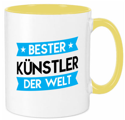 Bester Künstler | Spruch lustig Kunst Humor Geschenkidee Geschenk Tasse