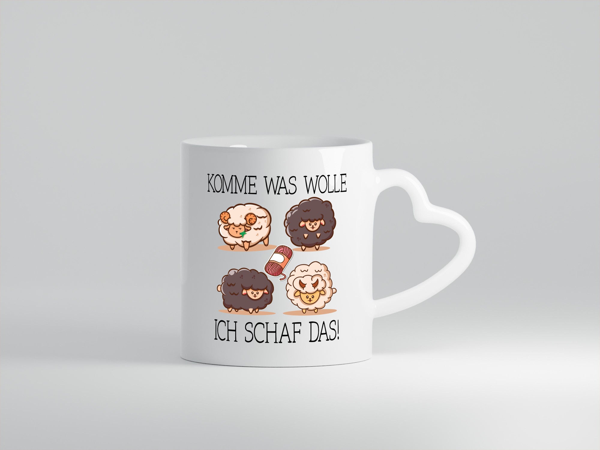 Komme was wolle ich schaff das | Schaffe lustig Humor Geschenkidee Geschenk