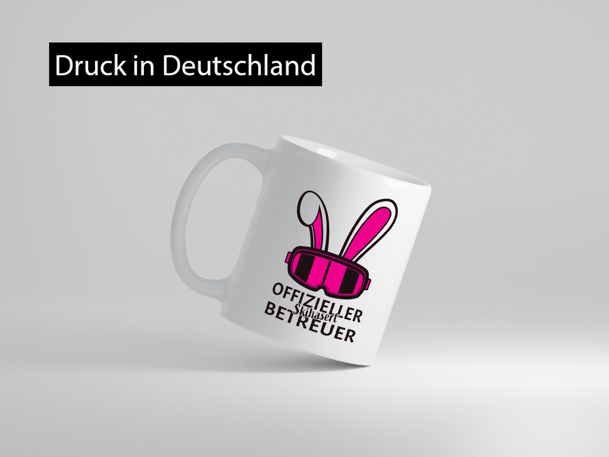 Offizieler Skihaserl Betreuer | Ski-Brille Hasenohren Geschenk Humor