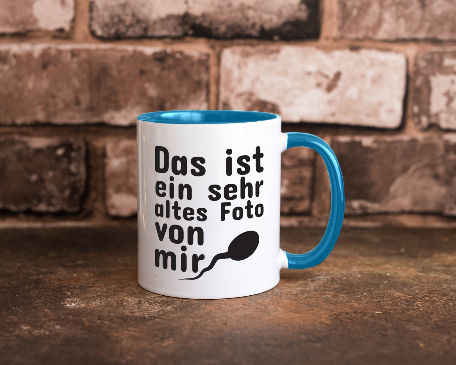 Sehr altes Foto von mir | lustige Tasse Männer Humor Geschenk Geschenkidee