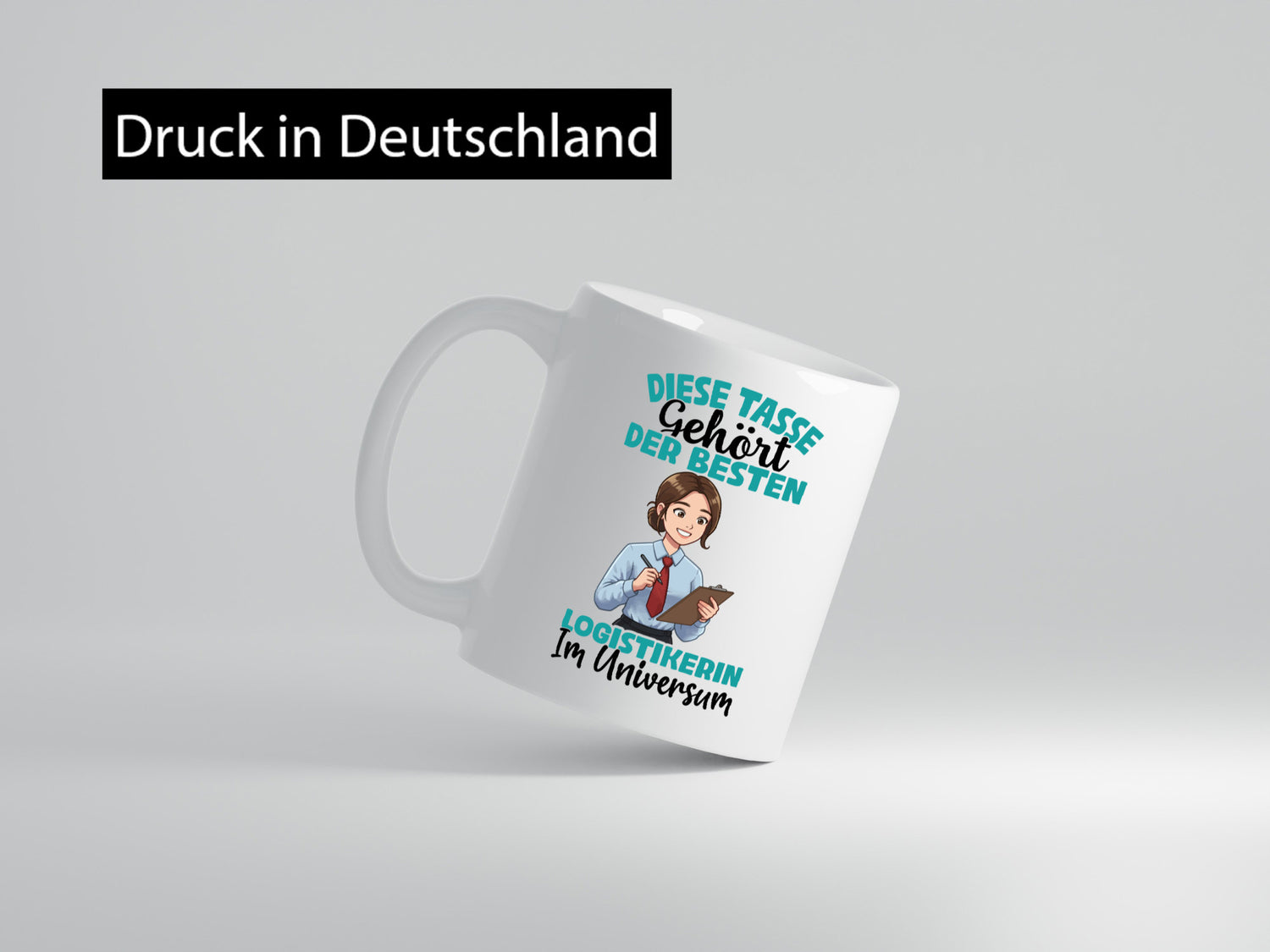 Im Universum: Logistikerin | Logistik lustig Humor Geschenkidee Geschenk Tasse