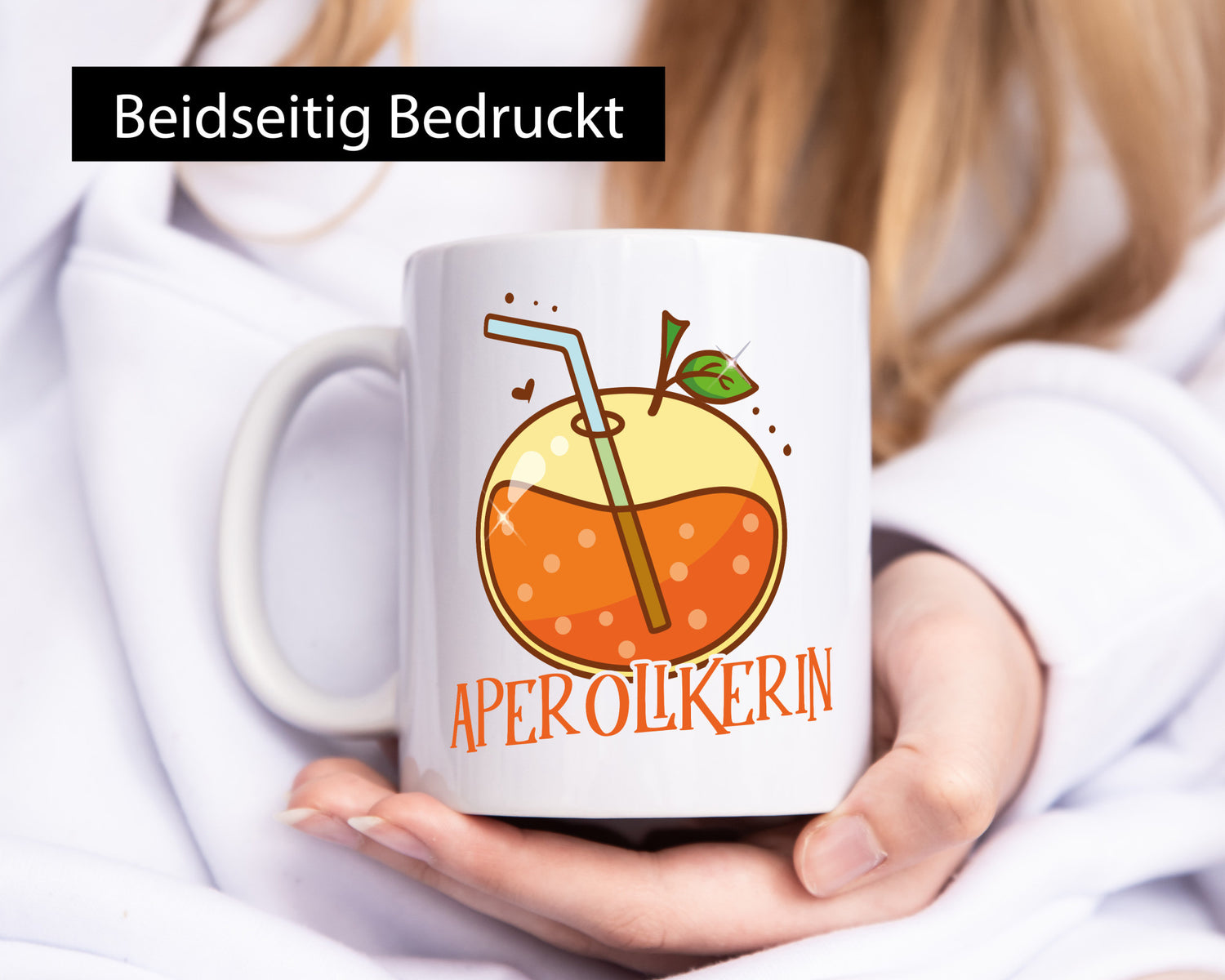Aperolikerin | Jungesellinnenabschied Geschenkidee Humor Tasse