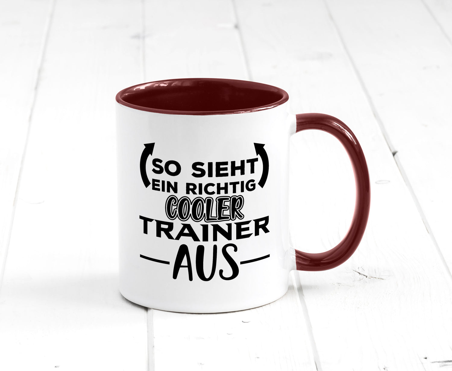 Richtig guter Trainer | Spruch Tasse Personal lustiger Geschenk Humor