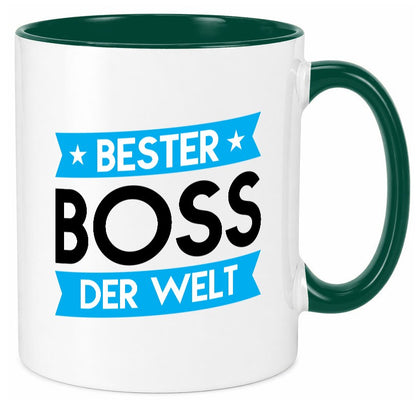 Bester Boss | Führungskraft Vorgesetzter lustig Humor Geschenkidee Geschenk Tasse