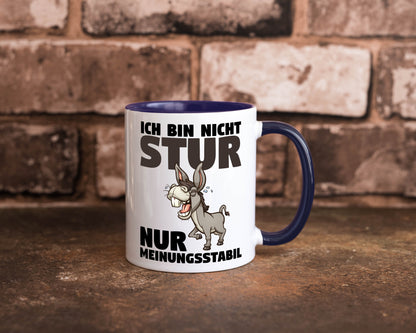 Sturer Esel | Sturkopf Tasse Dickkopf Spruch Humor lustiger Geschenk