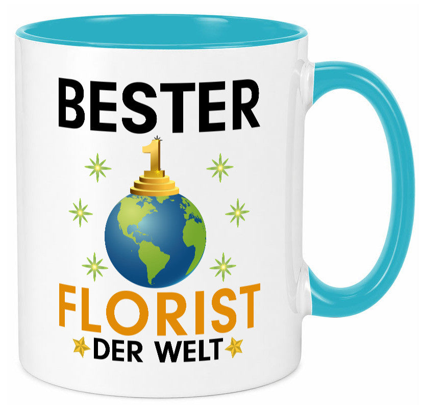 Welt Bester Florist | Blumen Verkäufer Humor Geschenkidee Tasse