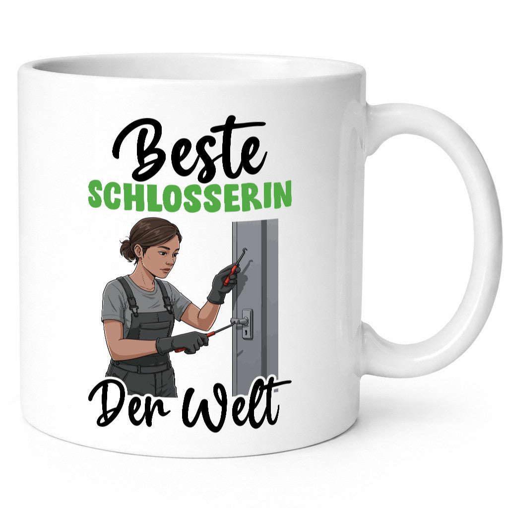 Beste Schlosserin | Schlosserei v2 Geschenk Humor Geschenkidee lustiger Spruch