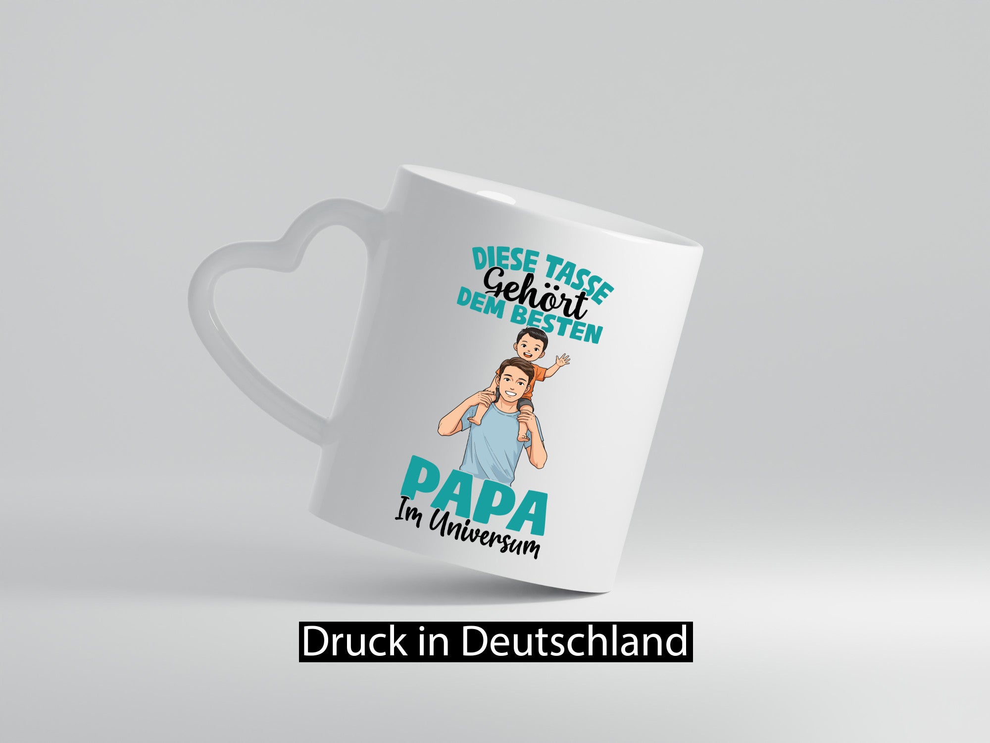 Im Universum: Papa | Vatertag Daddy Familie Humor Geschenkidee Tasse