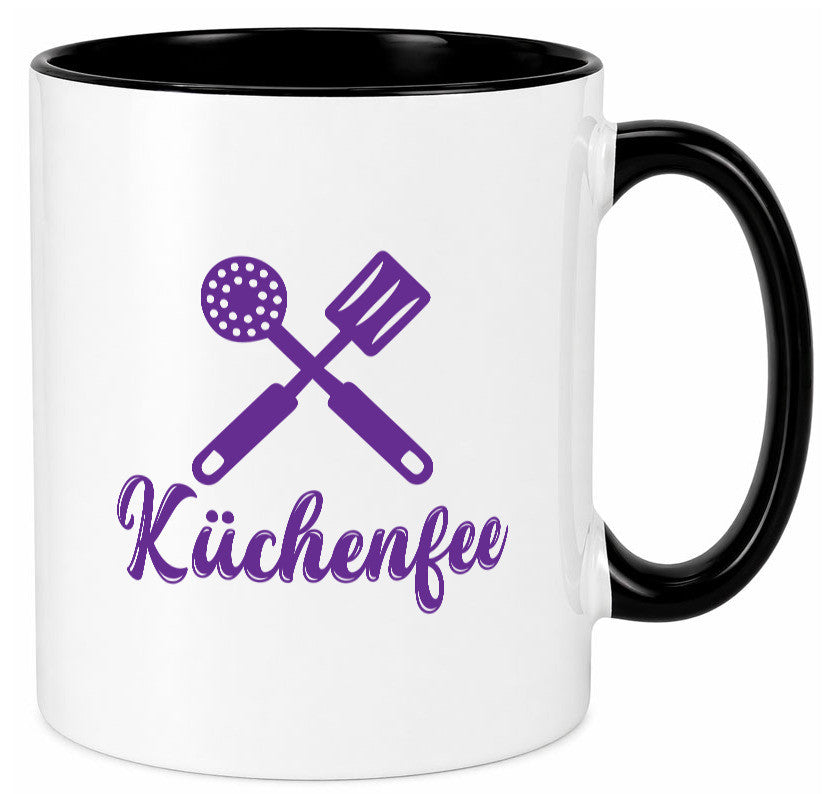 Küchenfee | Mama kocht am besten Muttertag Geschenkidee Familie Humor Tasse