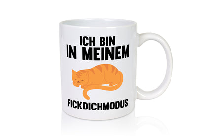 Ich bin in meinem Modus | Faule Katze Chillen lustiger Spruch Geschenk