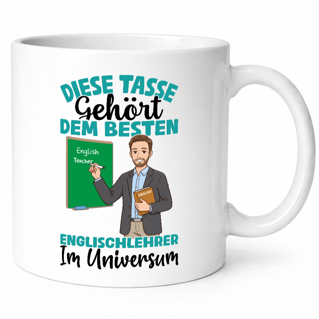 Im Universum: Englischlehrer | Schule Englisch lustiger Spruch Geschenk Humor