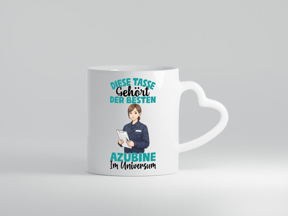 Im Universum: Azubine | Ausbildung Lehre Lehrling Geschenkidee Humor Tasse