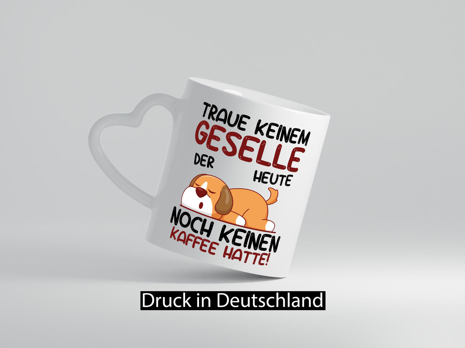 Traue keinem Geselle | Handwerker Geschenkidee Humor Tasse