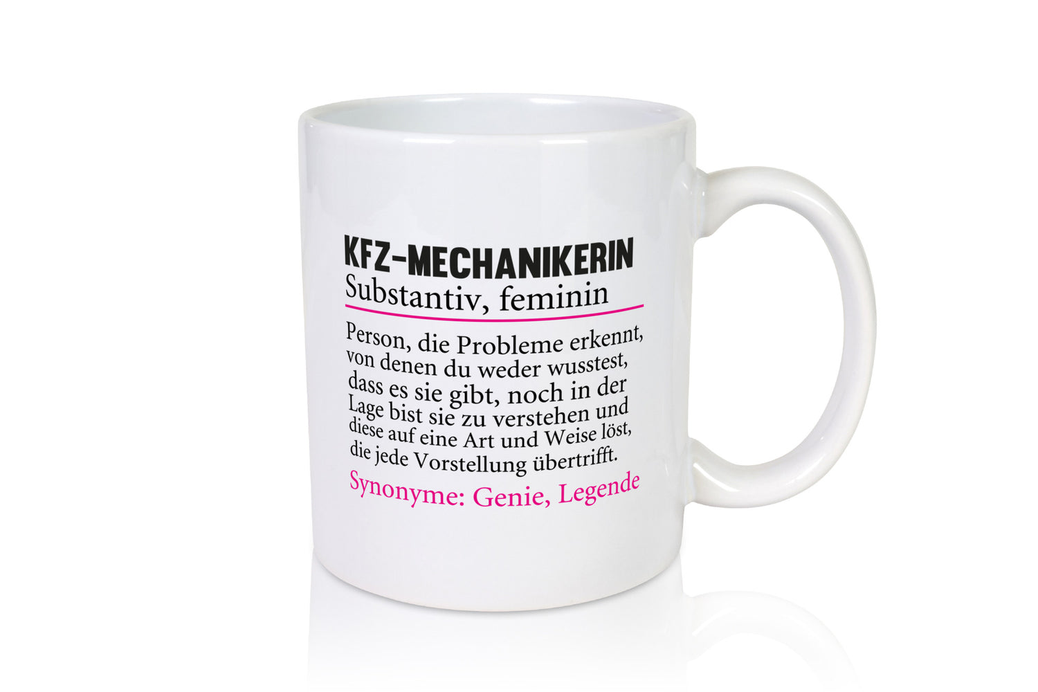 KFZ-Mechanikerin | Mechaniker Beruf KFZ Werkstatt lustiger Spruch Geschenk