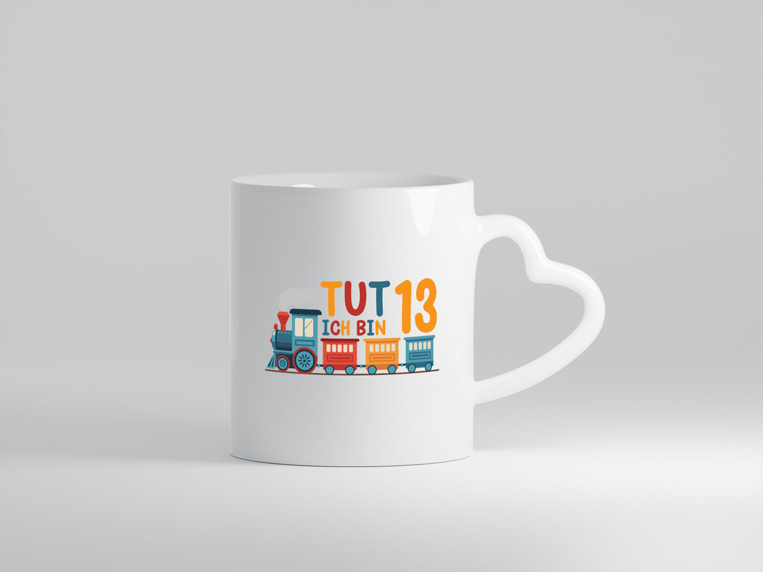 13. Geburtstag | 14 Jahre Eisenbahn Zug junge Humor Geschenkidee Tasse