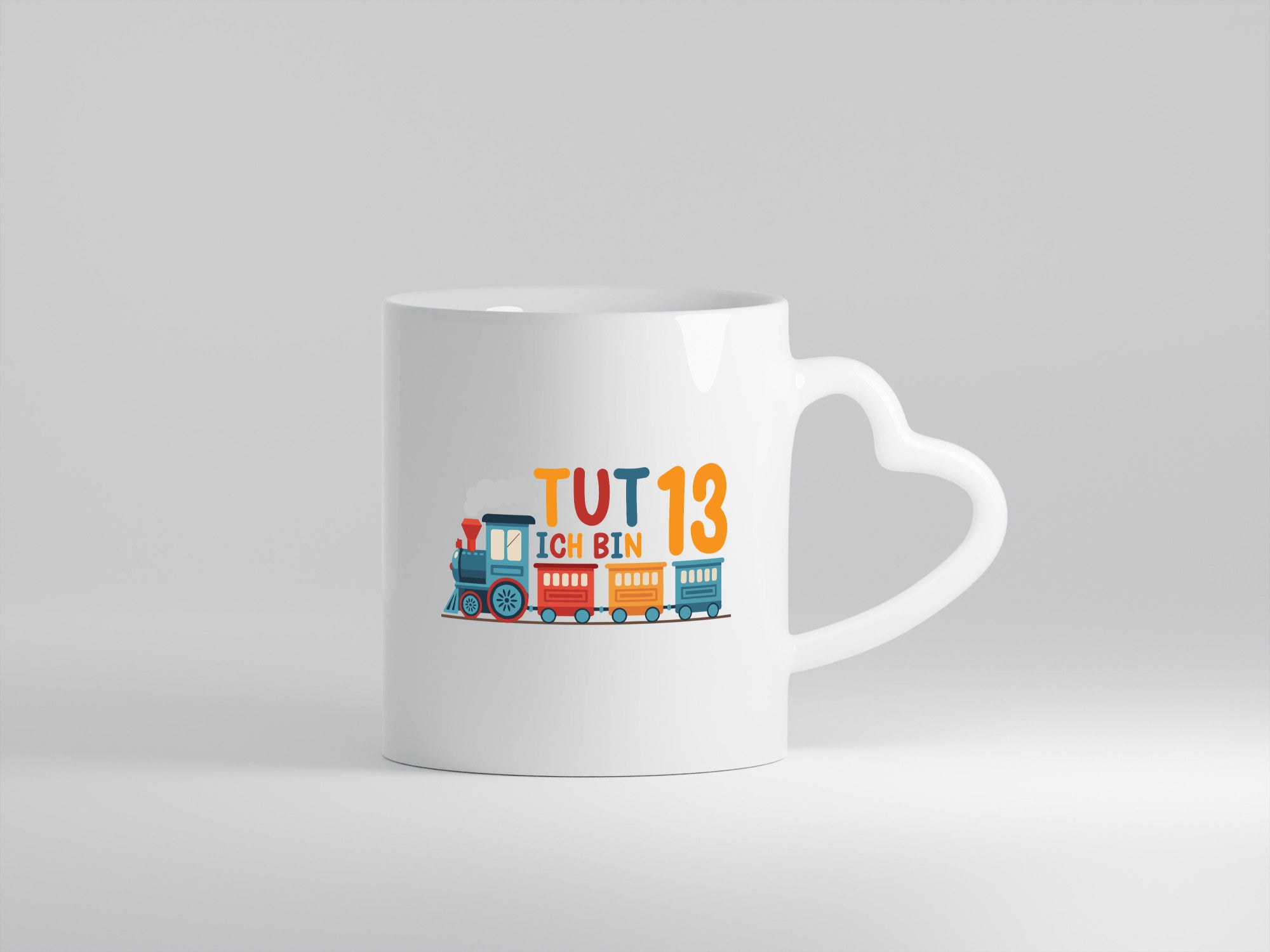 13. Geburtstag | 14 Jahre Eisenbahn Zug junge Humor Geschenkidee Tasse