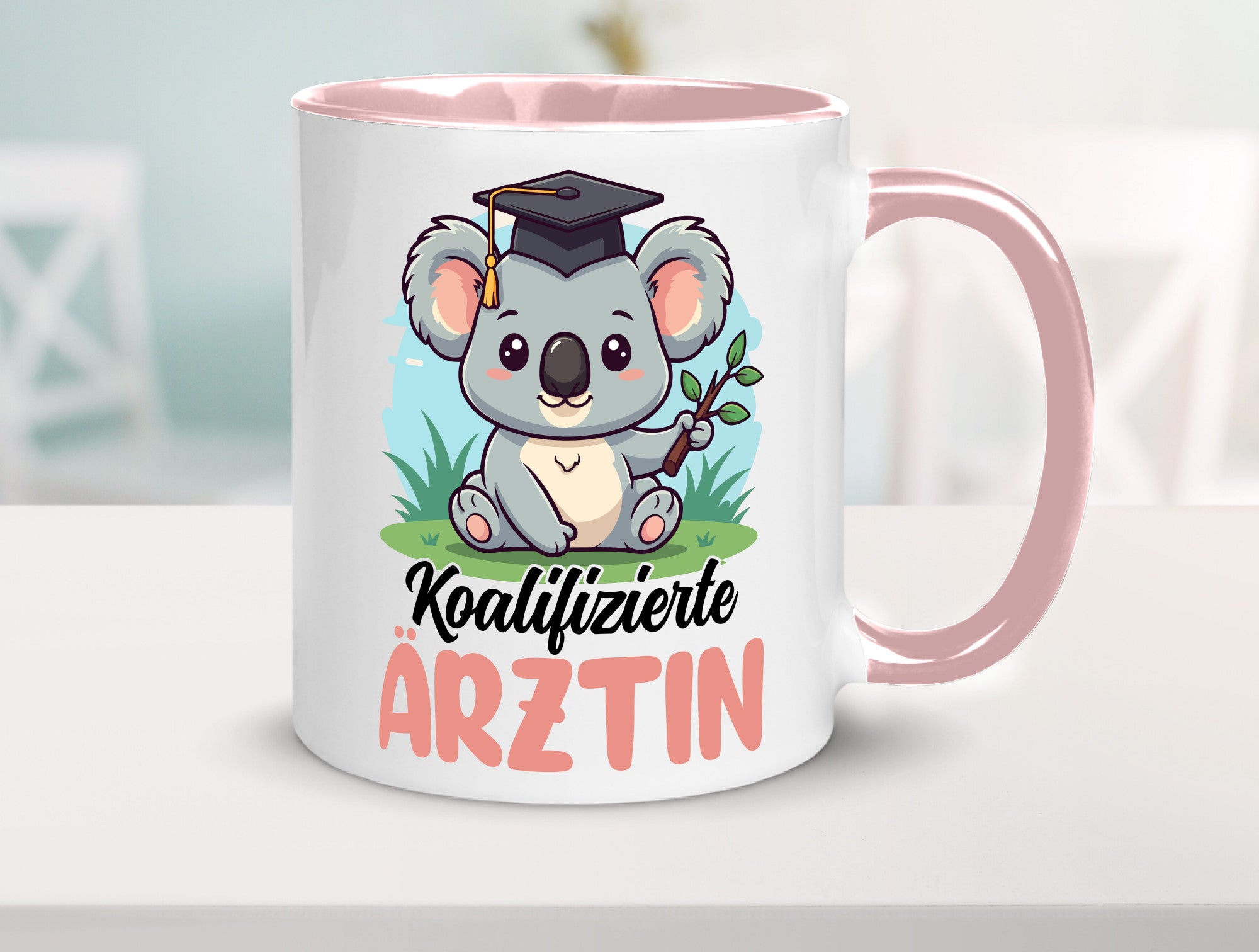 Koalifizierte Ärztin | Medizin Doktorin Fachärztin Geschenkidee Humor Tasse