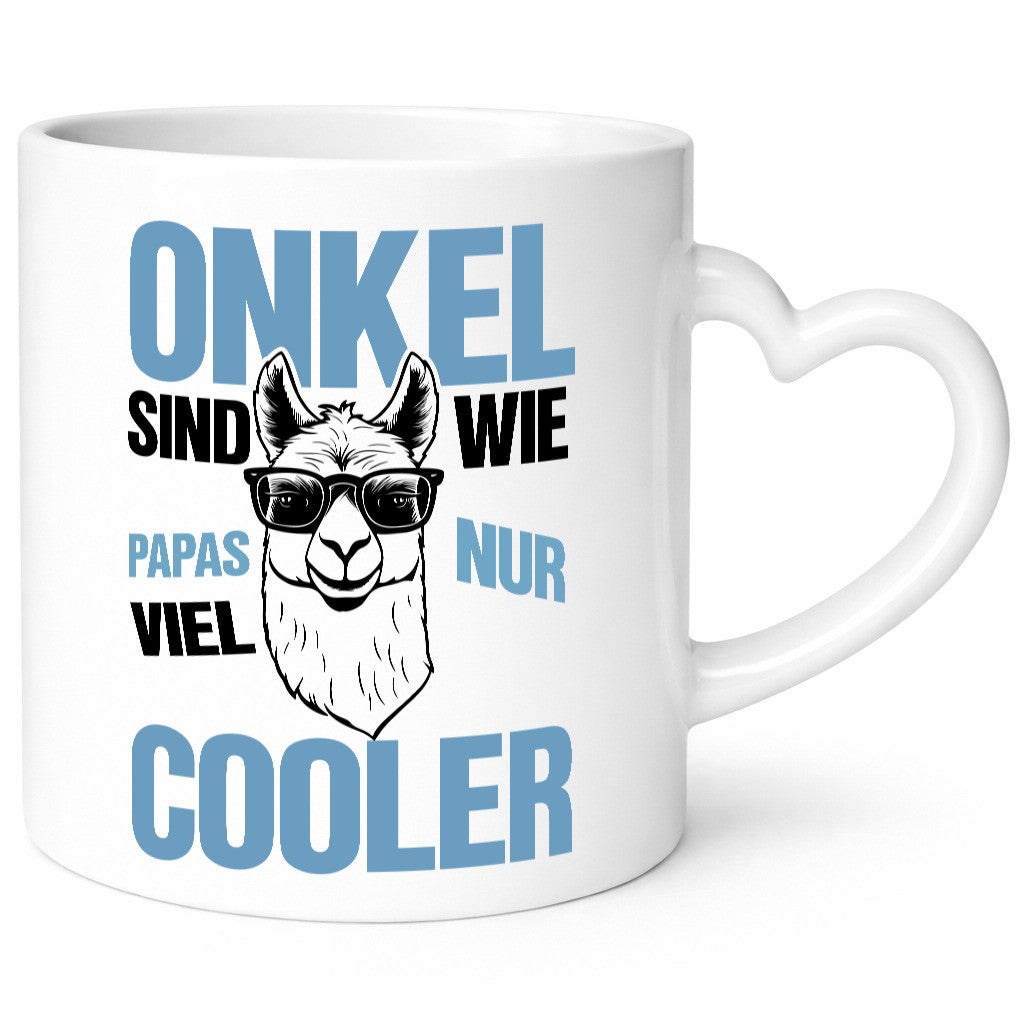 Onkel sind wie Papas | Nichte Neffe Lieblingsonkel lustig Humor Geschenkidee