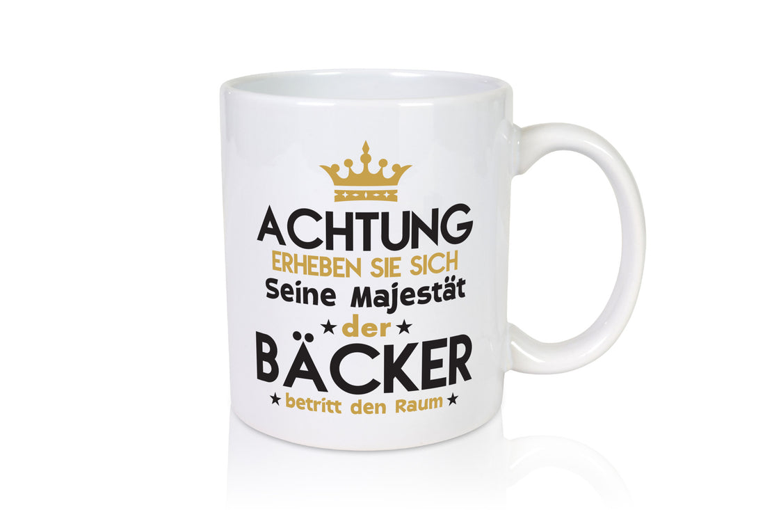 Seine Majestät Bäcker | Bäckerei Backen Konditor Geschenk Humor Geschenkidee