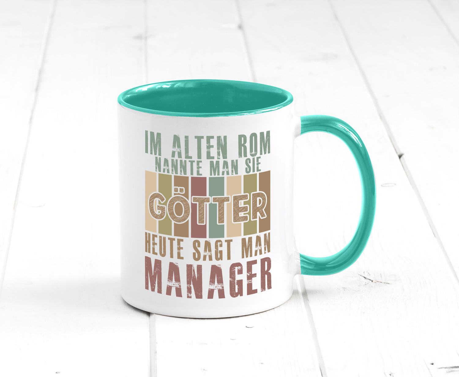 Heute sagt man: Manager | Management Humor Geschenkidee Tasse