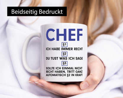 Ich habe immer Recht Chef | Führungskraft Vorgesetzter v2 lustiger Spruch