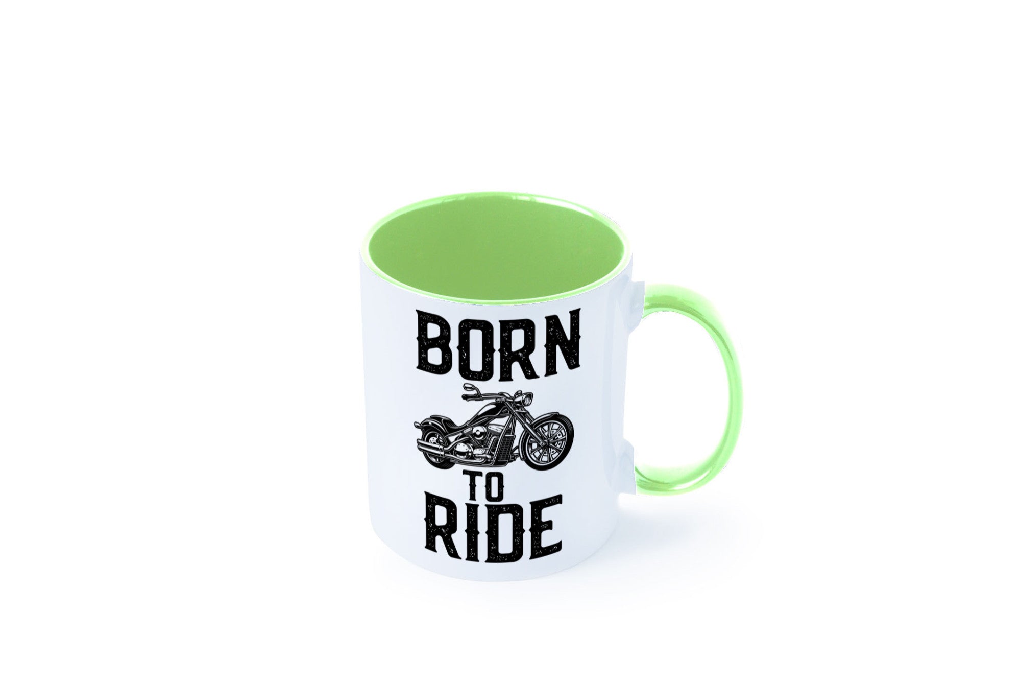 Born to ride | Biker Tasse Motorradfahrer Motorrad lustiger Spruch Geschenk