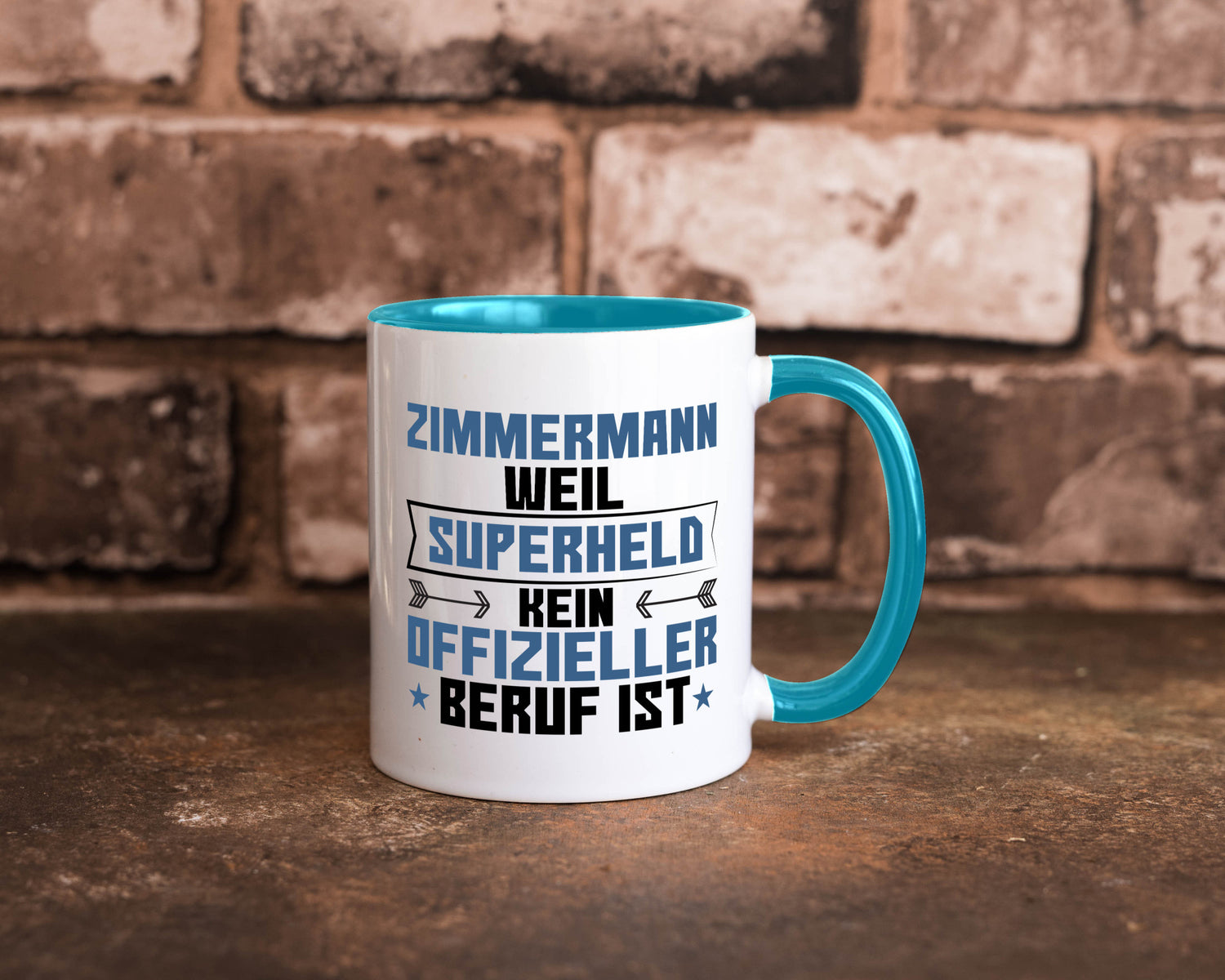 Superheld Zimmermann | Handwerker Holzbau Geschenk Humor Geschenkidee lustiger
