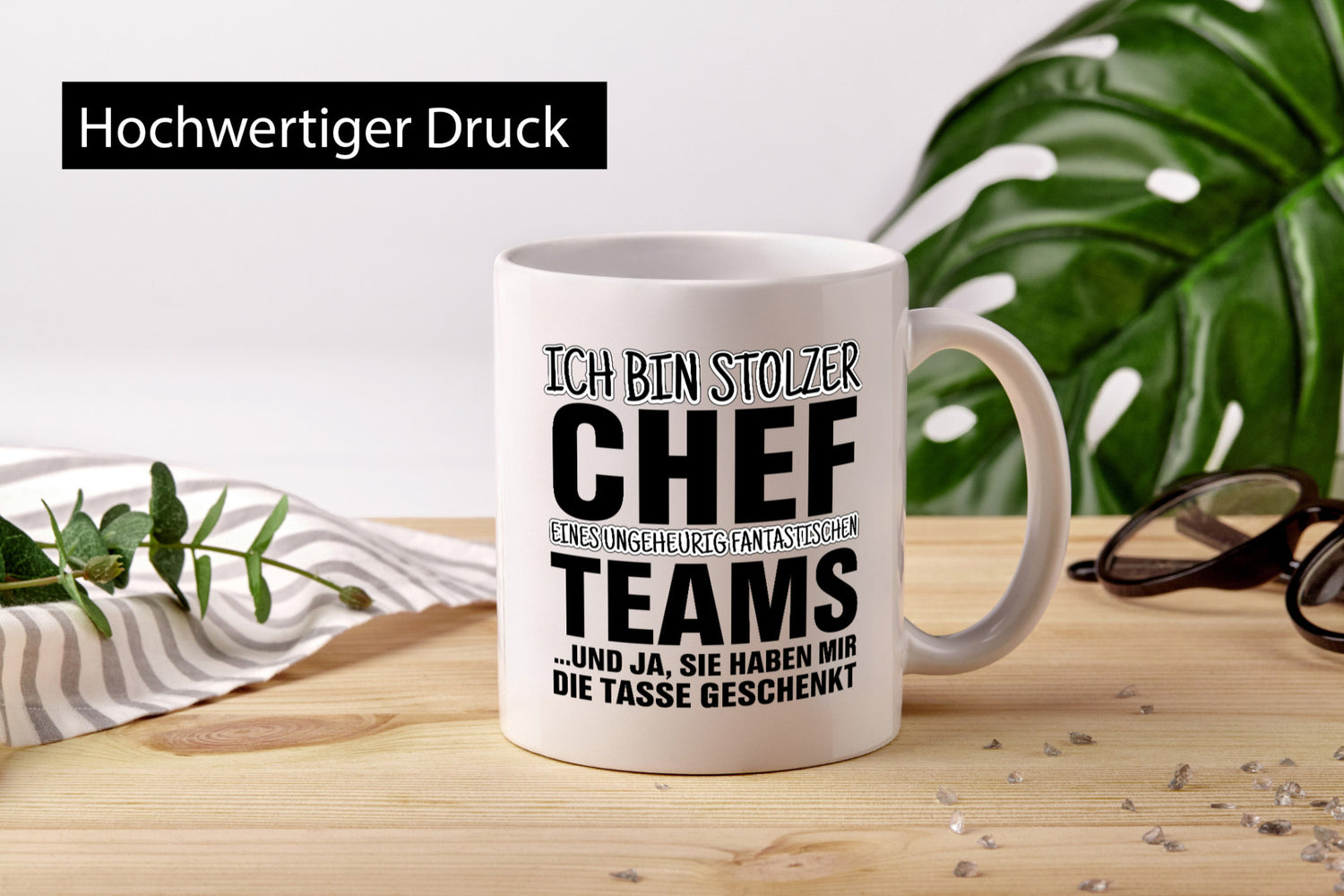 Stolzer Chef Humor Arbeit Kollegen Büro Geschenkidee Tasse
