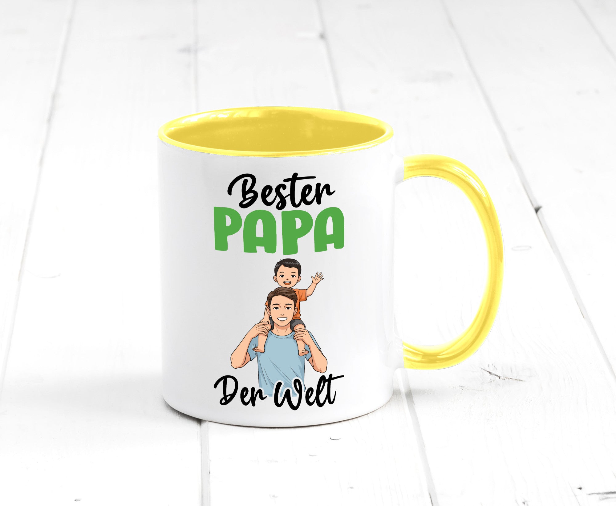 Bester Papa | Vatertag Daddy Familie lustiger Spruch Geschenk Geschenkidee Tasse