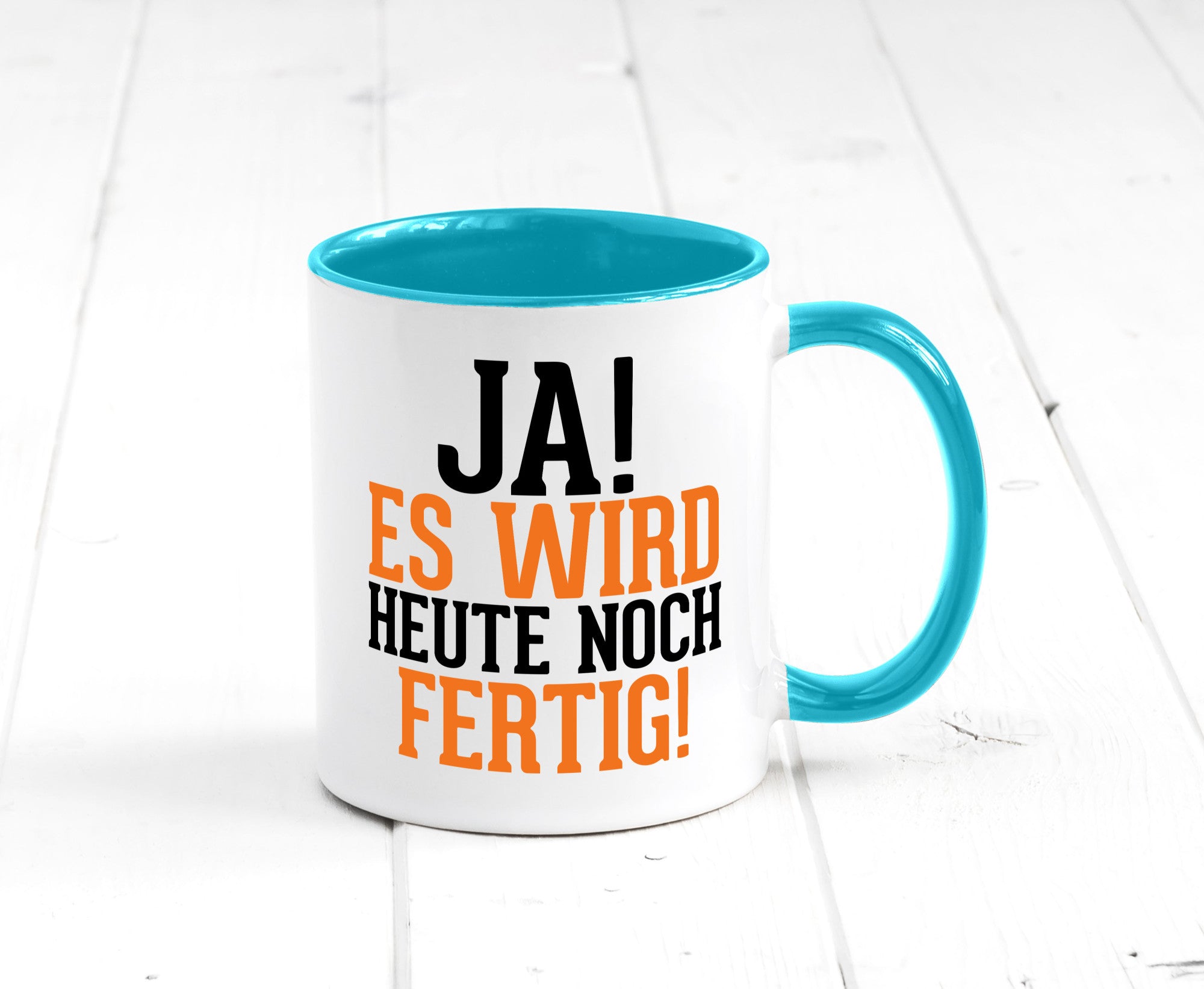 Ja es wird heute noch fertig | Arbeit Kollegen Werkstatt Humor Büro