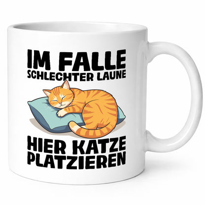 Schlechte Laune? Katze hier Plazieren | Katzen v2 Humor Tierliebhaber
