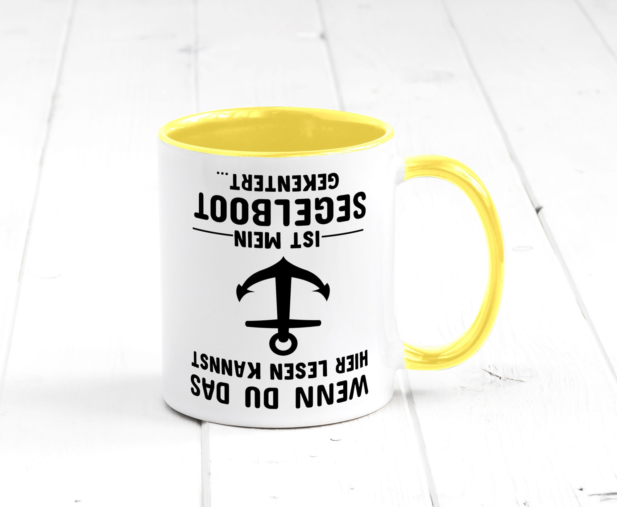 Segler Tasse | Segelboot Humor Kapitän Spruch Witz Geschenkidee