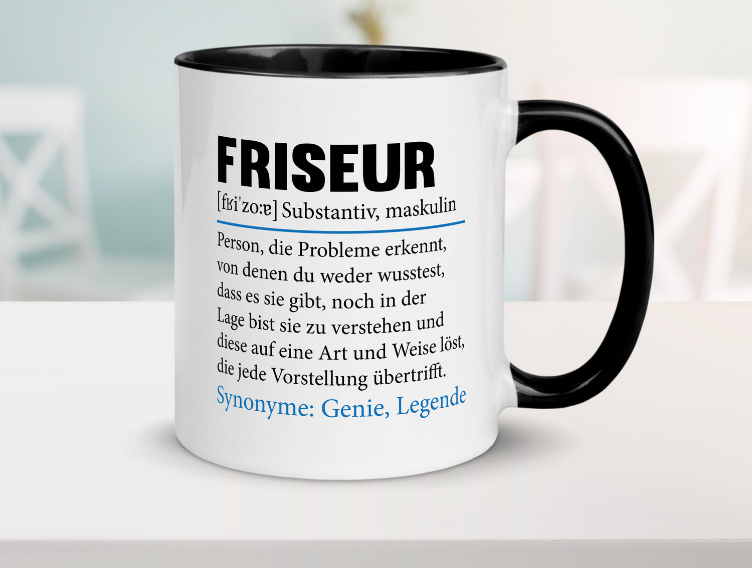 Friseur | Spruch Frisör Beruf lustig Humor Arbeit Kollegen Büro Geschenkidee