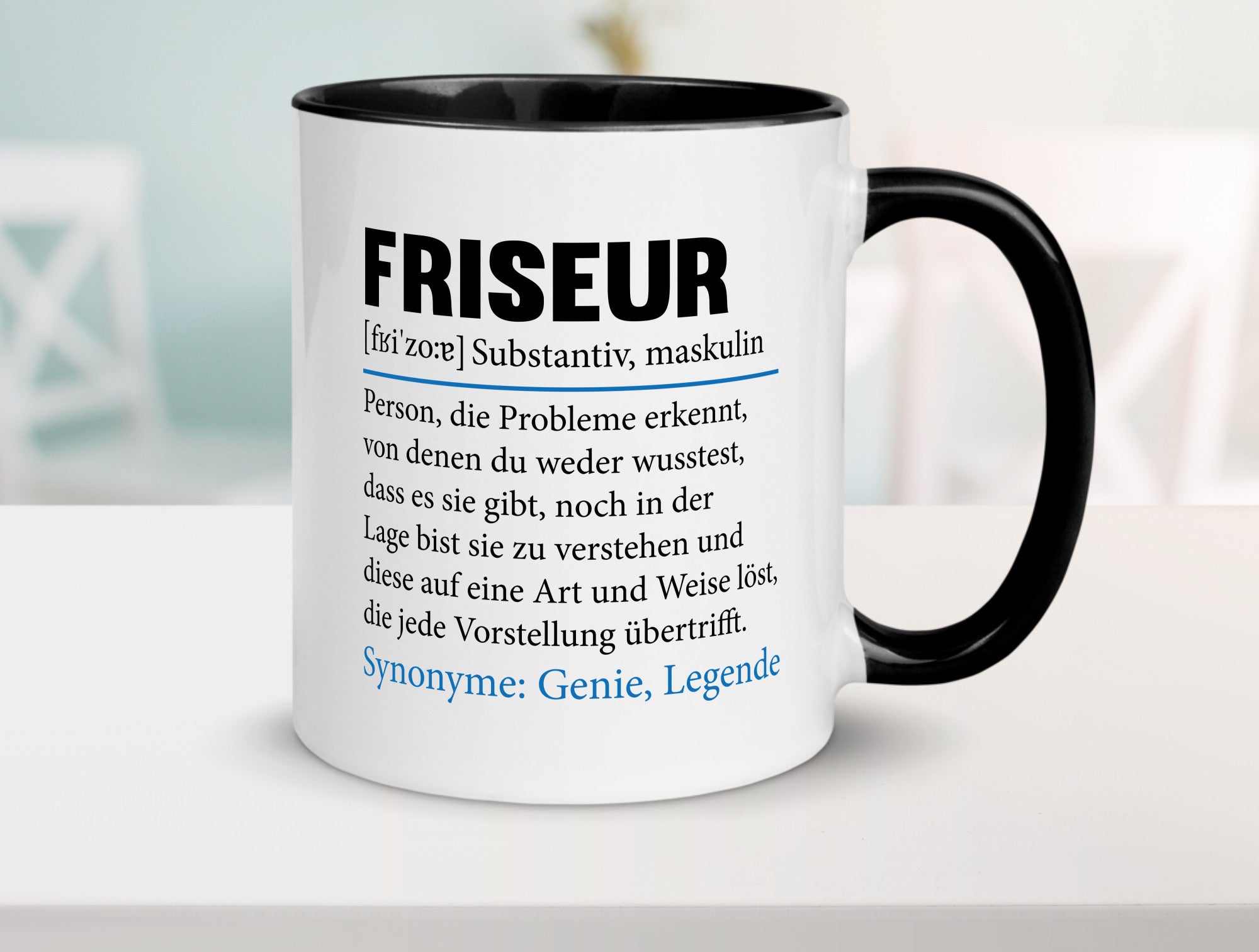 Friseur | Spruch Frisör Beruf lustig Humor Arbeit Kollegen Büro Geschenkidee