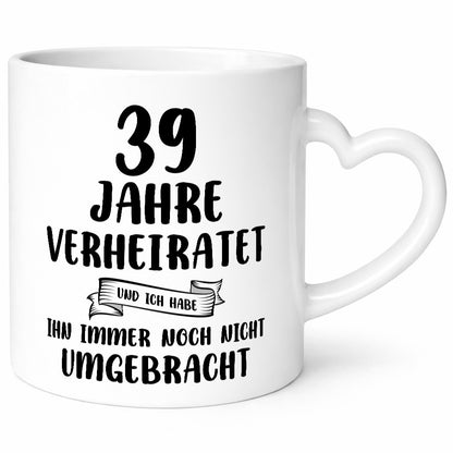 39 Jahre Verheiratet, immer noch am Leben! lustig Humor Geschenkidee Geschenk