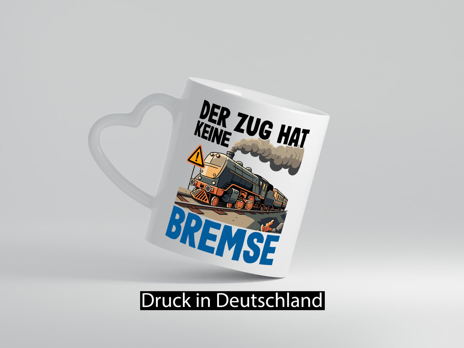 Der Zug hat keine Bremse | Zugführer Geschenk Humor Geschenkidee lustiger