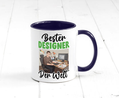 Bester Designer Beruf | Mode v2 lustiger Spruch Geschenk Arbeit Kollegen Büro