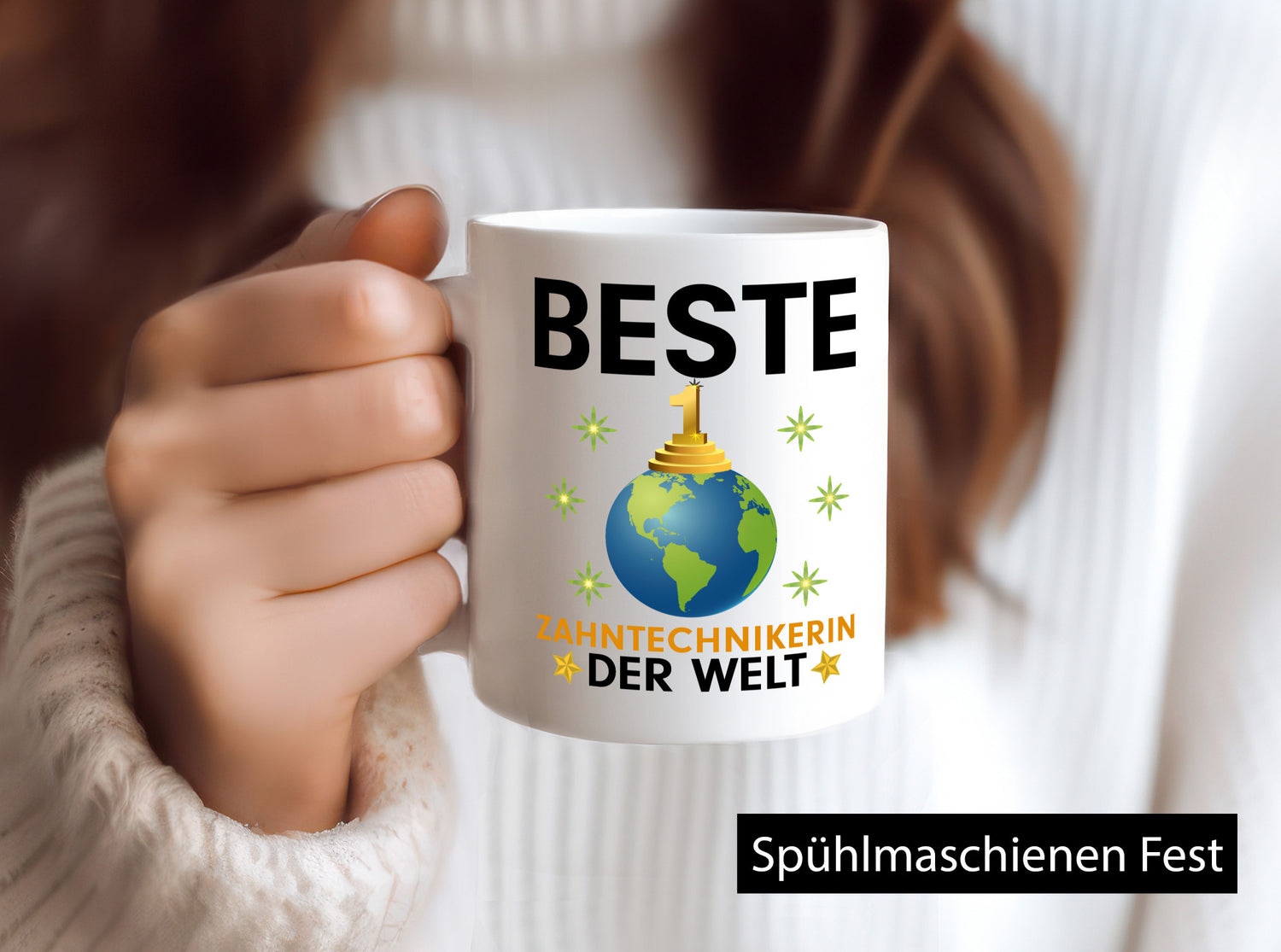 Welt Beste Zahntechnikerin | Zahnmedizin Humor Geschenkidee Tasse