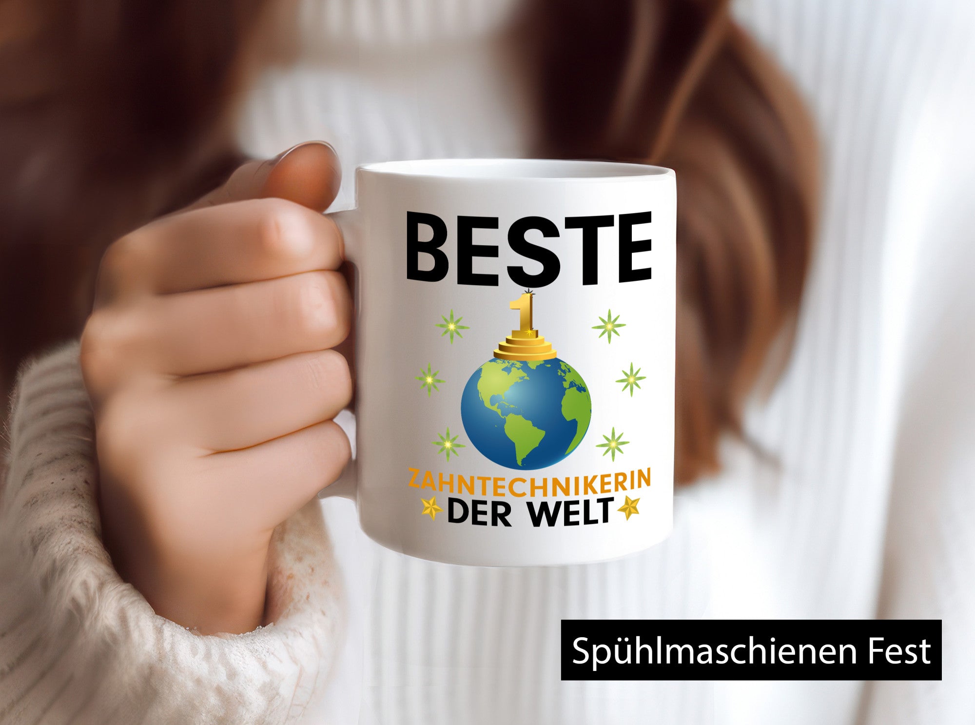 Welt Beste Zahntechnikerin | Zahnmedizin Humor Geschenkidee Tasse