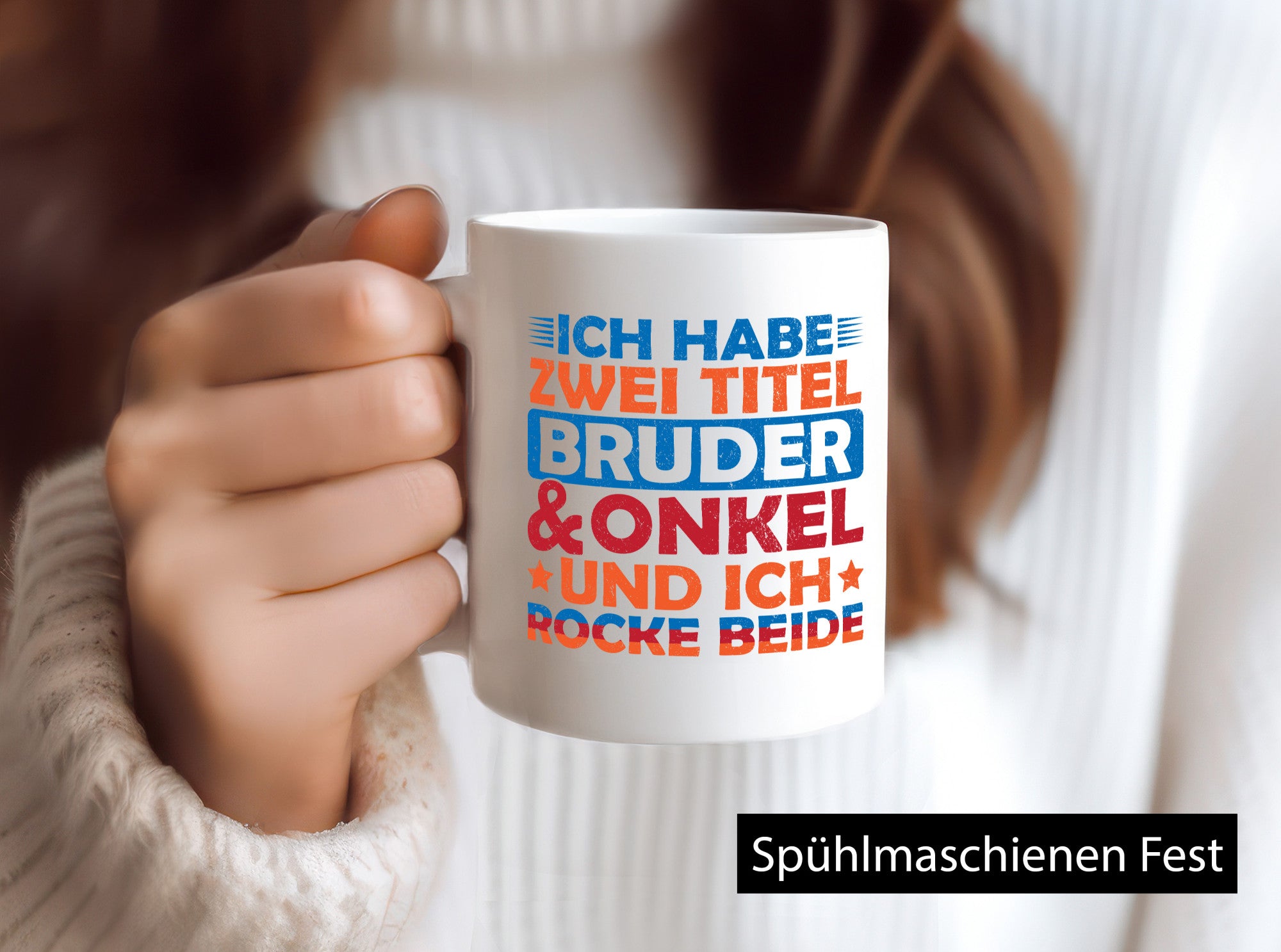 ich hab zwei Titel Bruder und Onkel rock sie beide. v2 Geschenk Humor