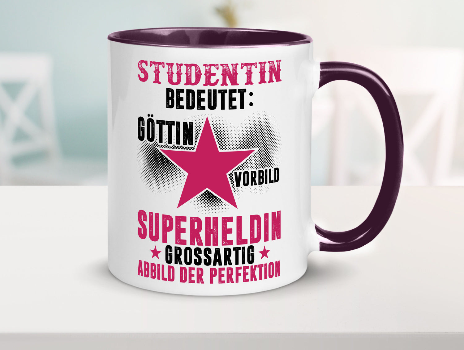 Bedeutung von Studentin | Uni Studium Universität Geschenkidee Humor Tasse