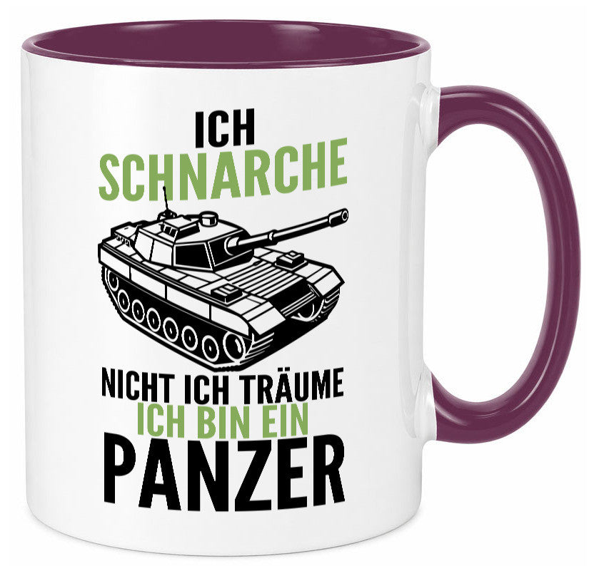 Träume bin ein Panzer | Panzerfahrer Tigerpanzer WW2 v2 lustig Humor