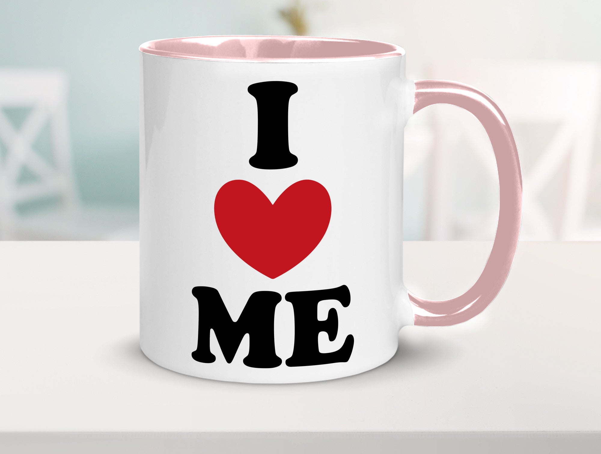 I love me vl9 Geschenkidee Humor Tasse
