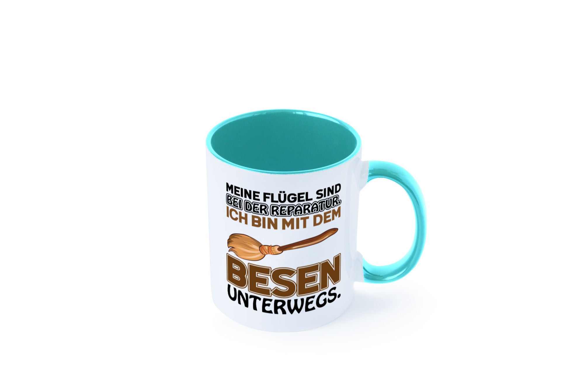 Flügel Reperatur lustig Humor Geschenkidee Geschenk Tasse