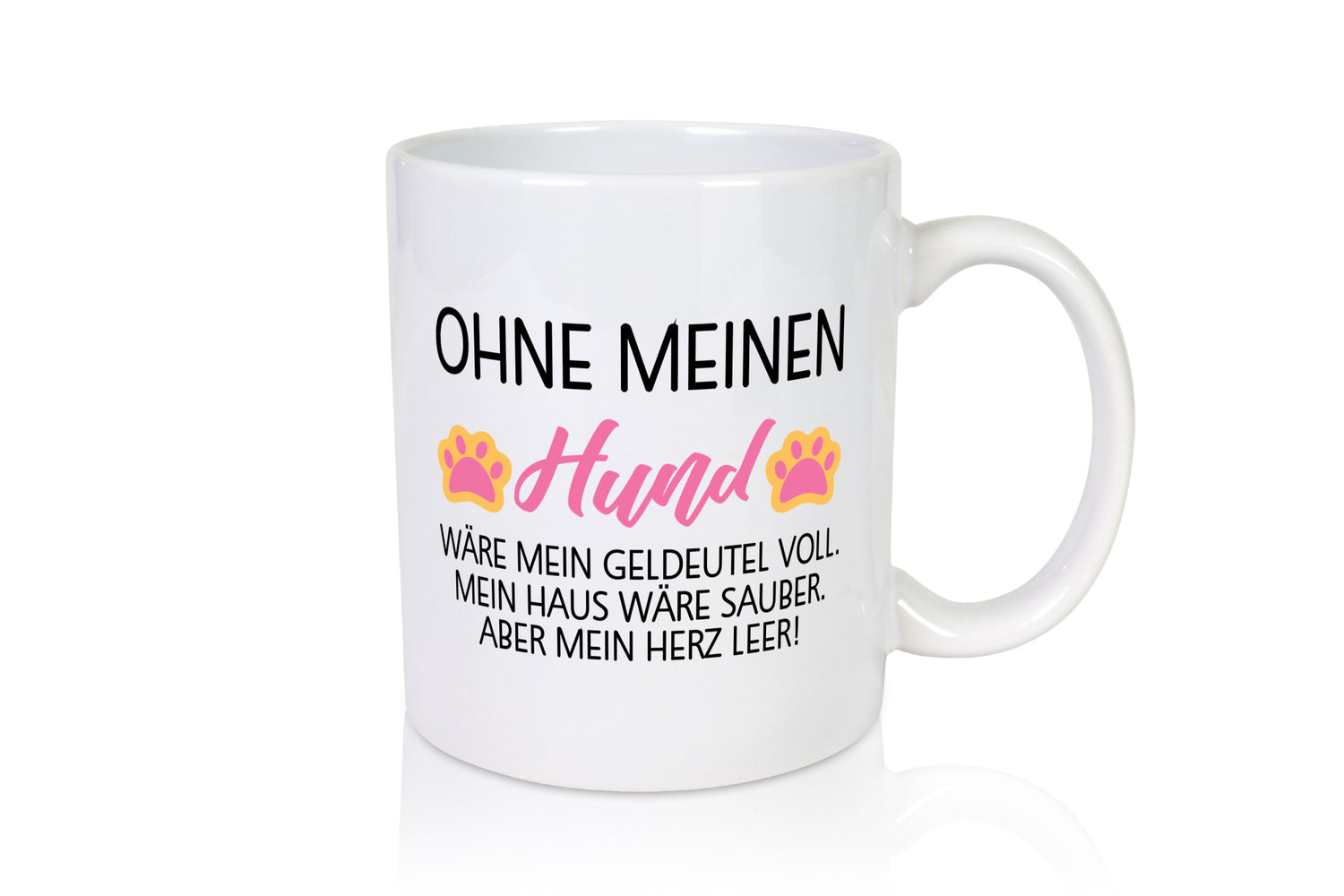 Ohne meinen Hund | Ich brauche Hundeliebe lustig Tierliebhaber Humor Geschenk