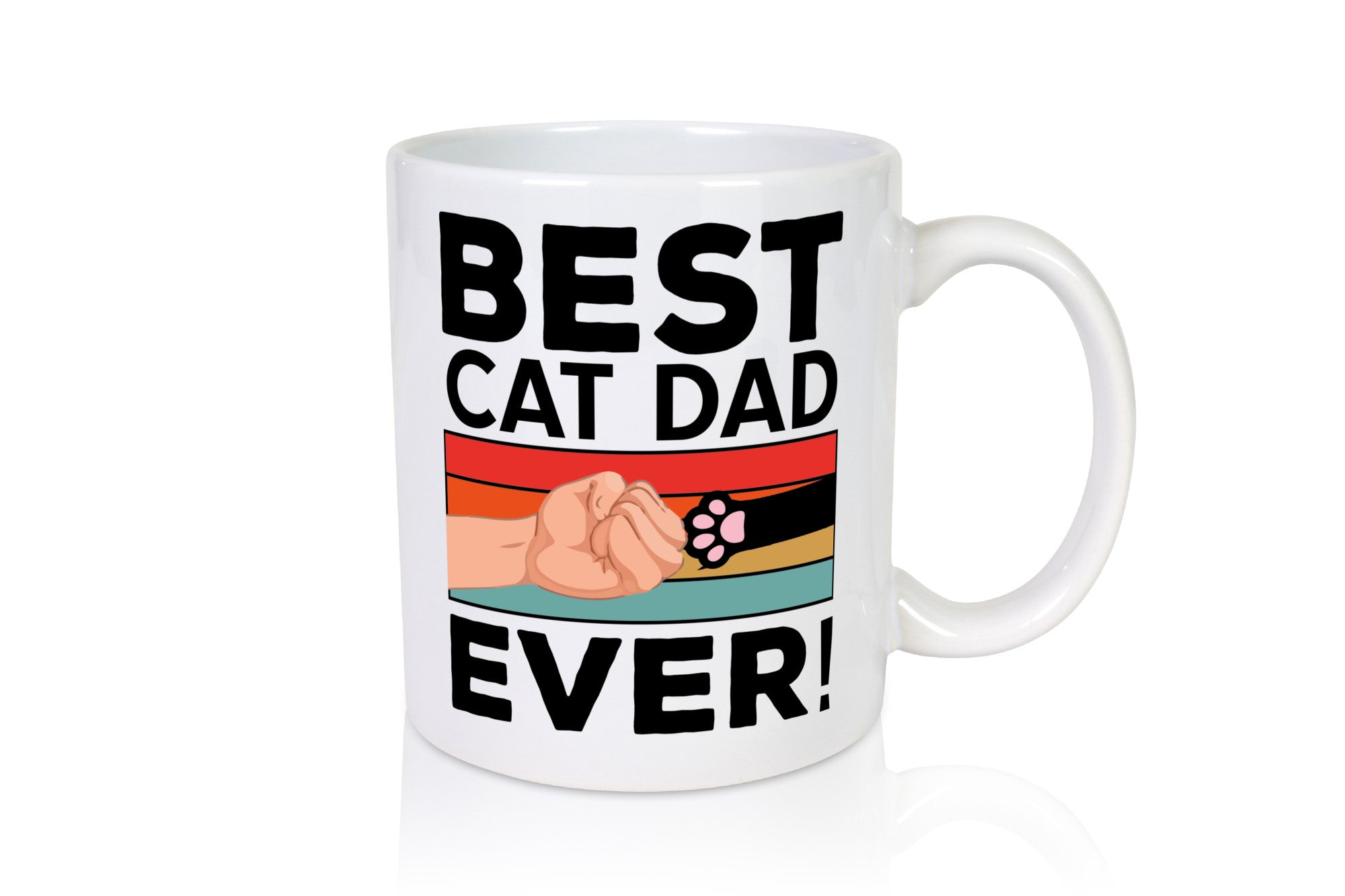 Best Cat Dad | Katzen Freund Katzenbesitzer lustig Tierliebhaber Humor Geschenk
