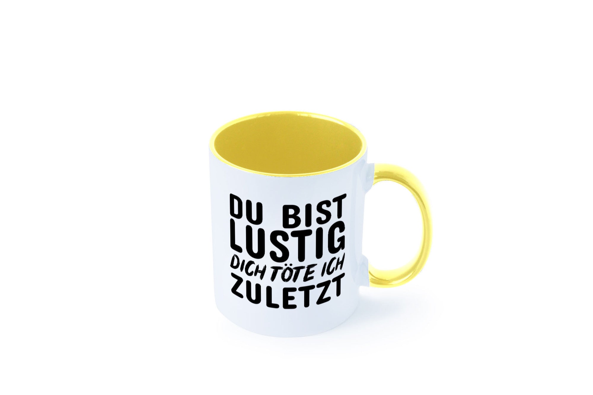 Du bist lustig Humor Geschenkidee Tasse
