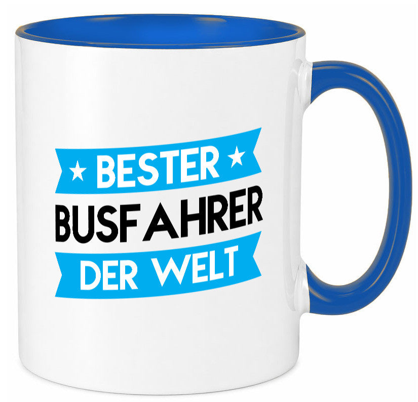 Bester Busfahrer | Berufsfahrer Fahrer v2 Geschenkidee Arbeit Kollegen Büro