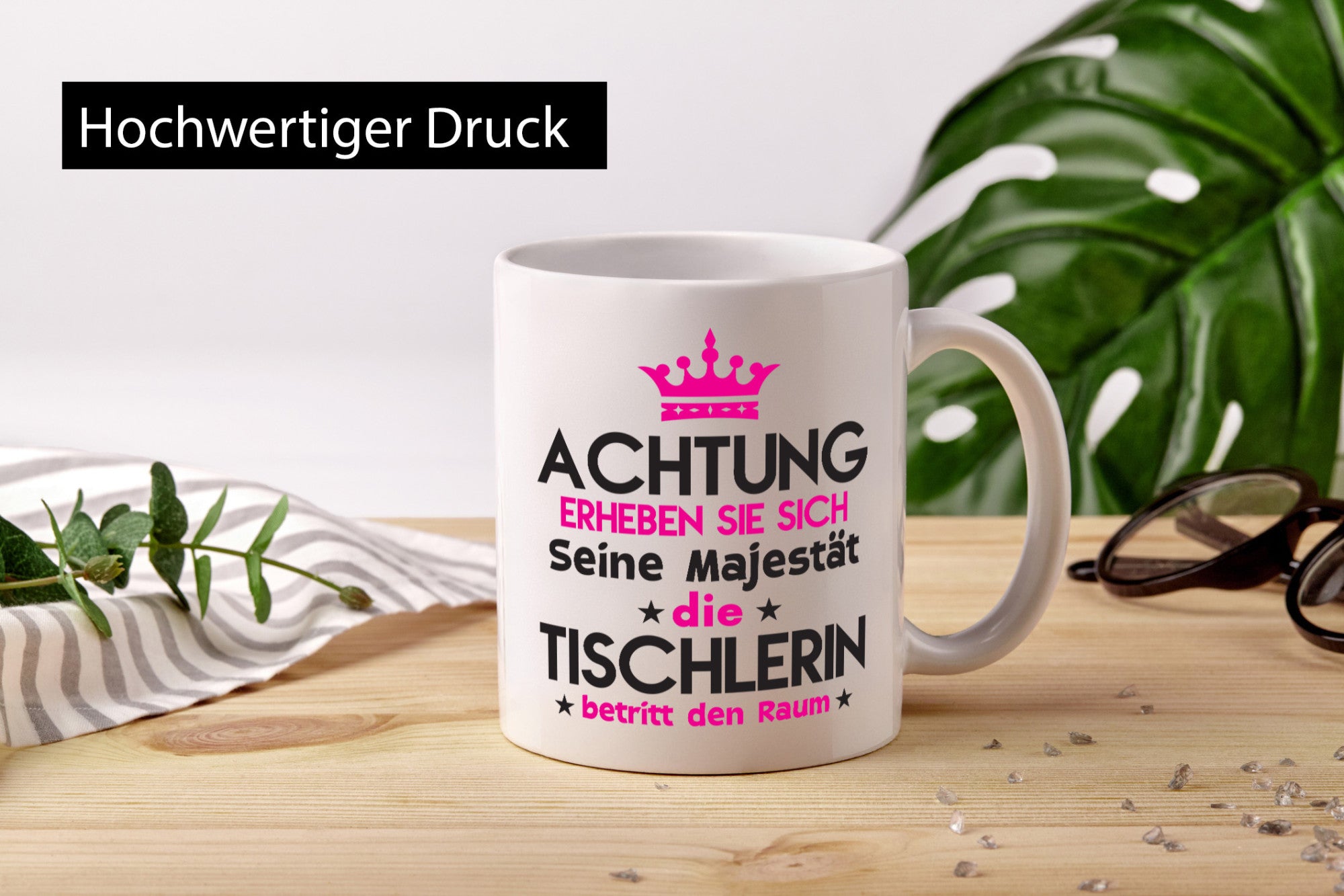 Seine Majestät Tischlerin | Tischlerei Geschenk Humor Geschenkidee lustiger