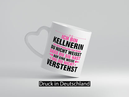 Löse Probleme: Kellnerin | Beruf kellnern Bedienung v2 Geschenk Arbeit Kollegen